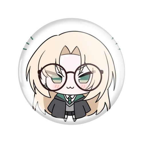 Przypinka button badzik badge Harry Potter Malfoid Draco ver.2 58mm