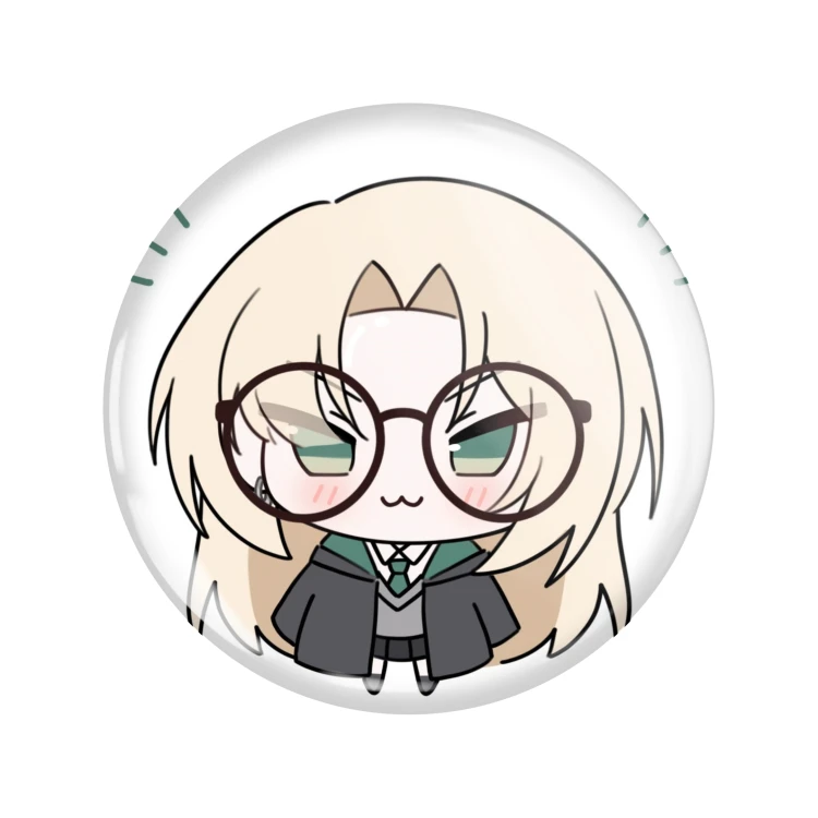 Przypinka button badzik badge Harry Potter Malfoid Draco ver.2 58mm