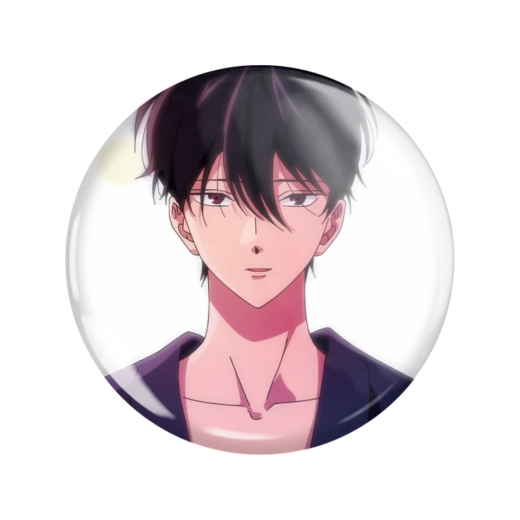 Przypinka button badzik badge Shinpei Gotou Firefly Wedding ver.1 58mm