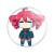 Magnes okrągły na lodówkę Kasane Teto Vocaloid ver. 9 58mm