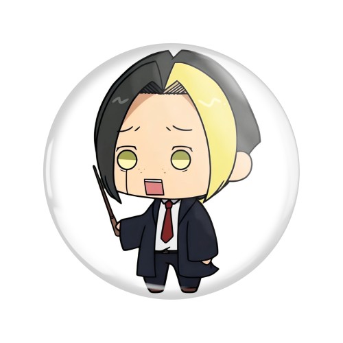 Przypinka button badzik badge Finn Ames Mashle Magic and Muscles 58mm