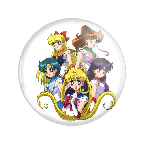 Magnes okrągły na lodówkę Sailor Moon Czarodziejka z księżyca ver.1 58mm