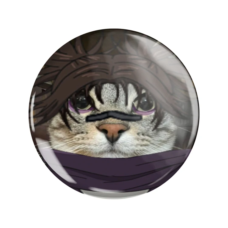Przypinka button badzik badge Choso Kot Jujutsu Kaisen 58mm