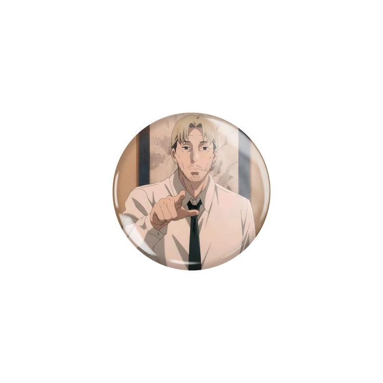 Przypinka button badzik badge Kishibe ver. 1 Chainsaw Man 32mm