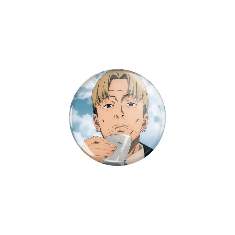 Przypinka button badzik badge Kishibe ver. 2 Chainsaw Man 32mm