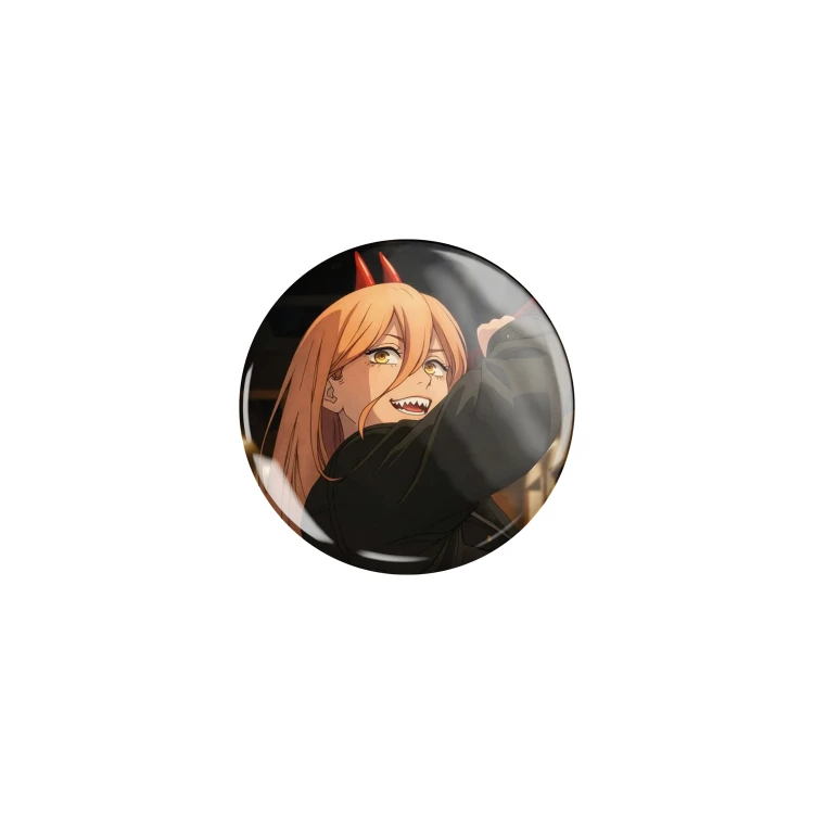 Przypinka button badzik badge Power ver. 3 Chainsaw Man 32mm