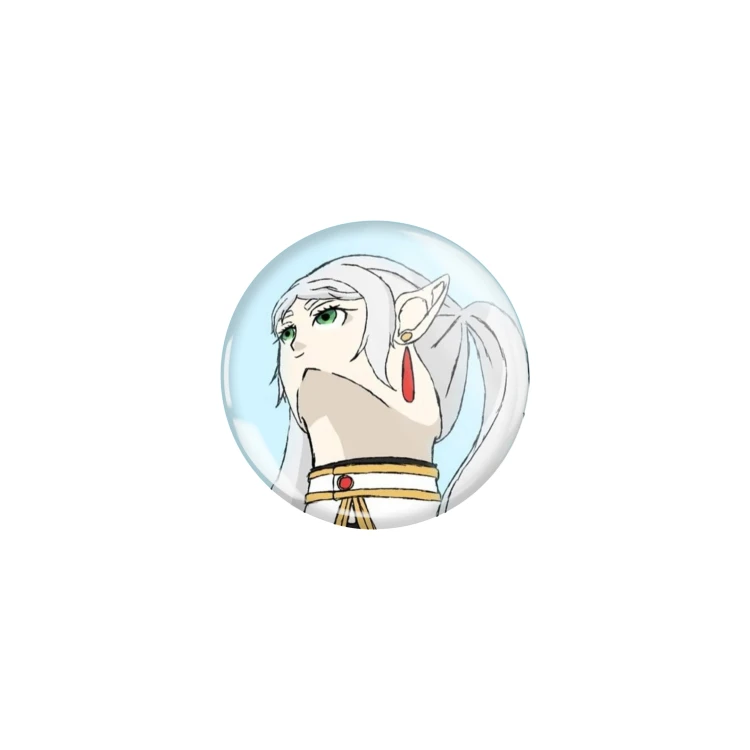 Przypinka button badzik badge Frieren "Masterpiece" Sousou no Frieren 32mm