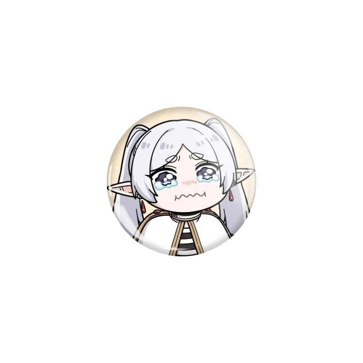 Przypinka button badzik badge Frieren Chibi Sousou no Frieren 32mm
