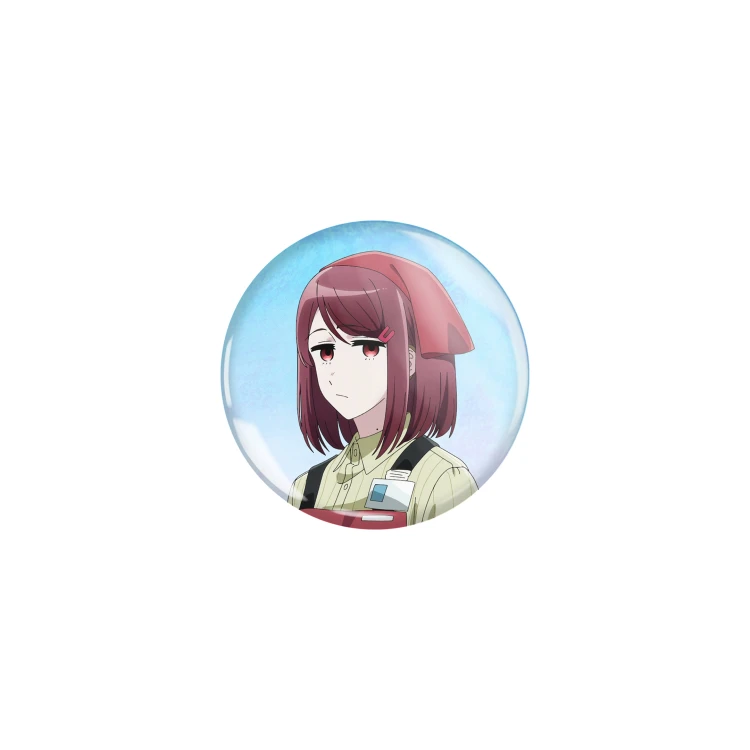 Przypinka button badzik badge Yamada Paląc z tobą 32mm