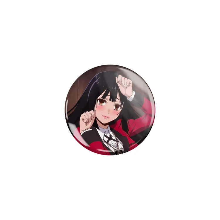 Przypinka button badzik badge Yumeko Jabami ver. 4 Kakegurui 32mm