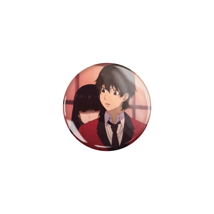 Przypinka button badzik badge Ryota i Yumeko Kakegurui 32mm