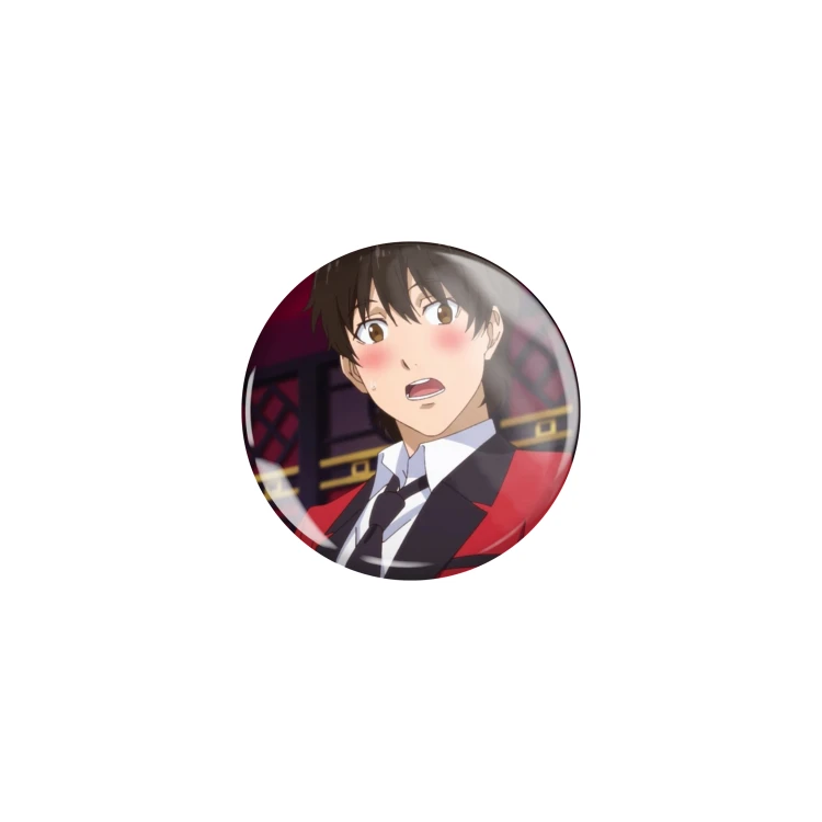 Przypinka button badzik badge Ryota Suzui ver. 1 Kakegurui 32mm