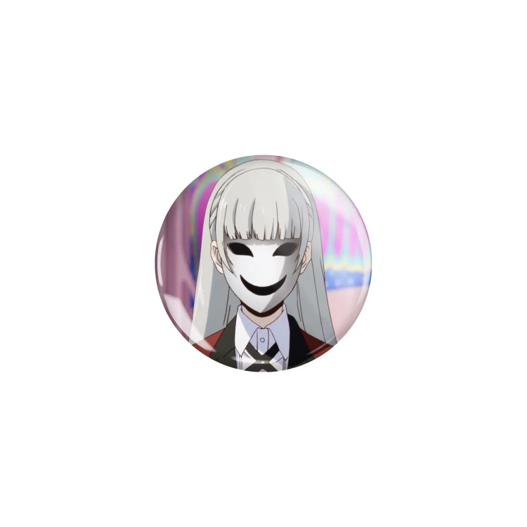 Przypinka button badzik badge Ririka Momobami Kakegurui 32mm