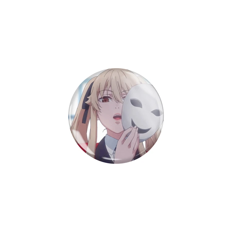 Przypinka button badzik badge Mary Saotome ver. 1 Kakegurui 32mm