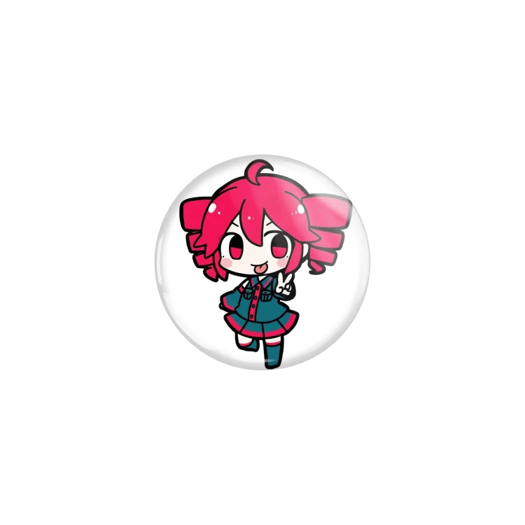 Przypinka button badzik badge Kasane Teto Vocaloid ver. 1 32mm