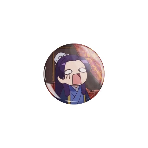 Przypinka button badzik badge Jinshi Chibi Zapiski Zielarki 32mm