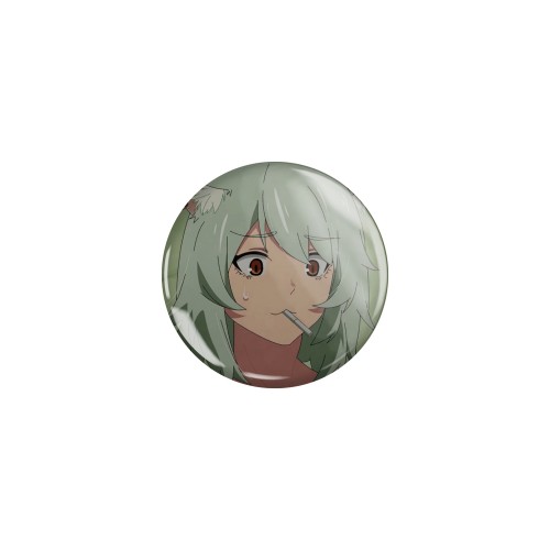 Przypinka button badzik badge Yani Neko ver. 1 Chainsmoker Cat 32mm
