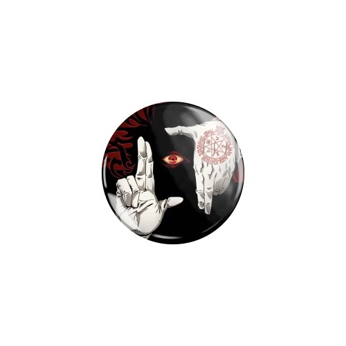 Przypinka button badzik badge Alucard Hellsing ver. 1 32mm