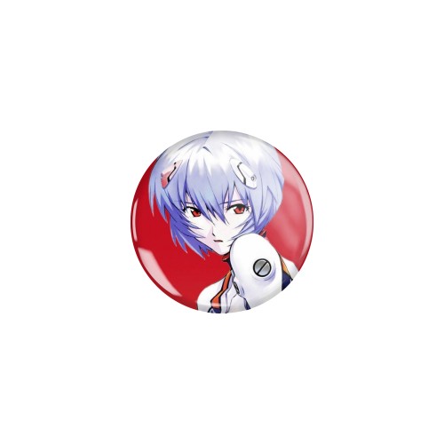 Przypinka button badzik badge ReiAyanami Neon Genesis Evangelion ver.1 32mm