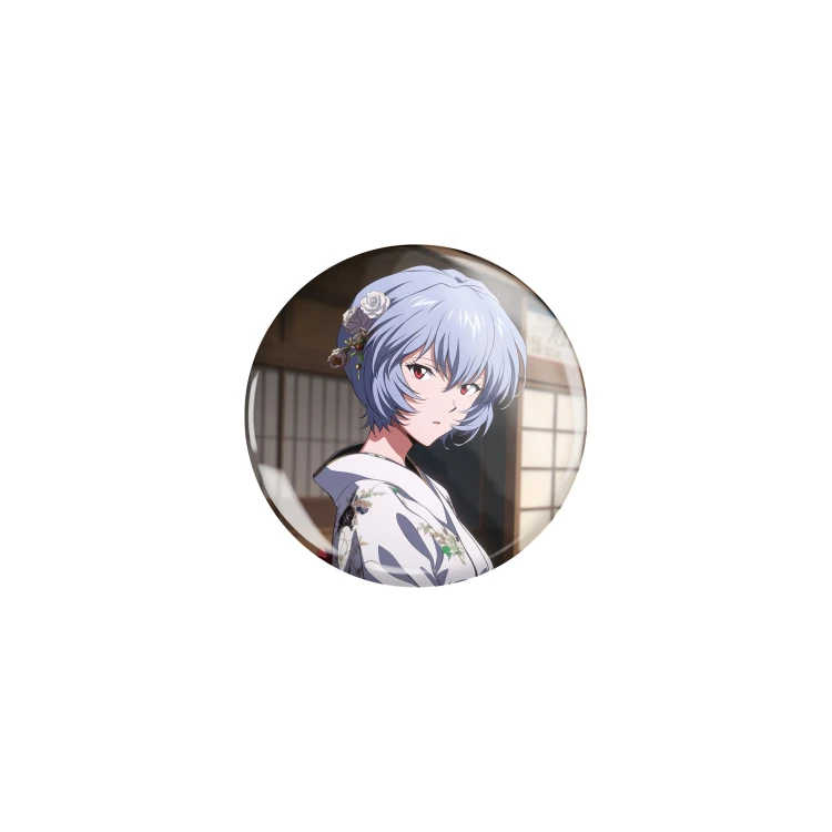Przypinka button badzik badge ReiAyanami Neon Genesis Evangelion ver.2 32mm