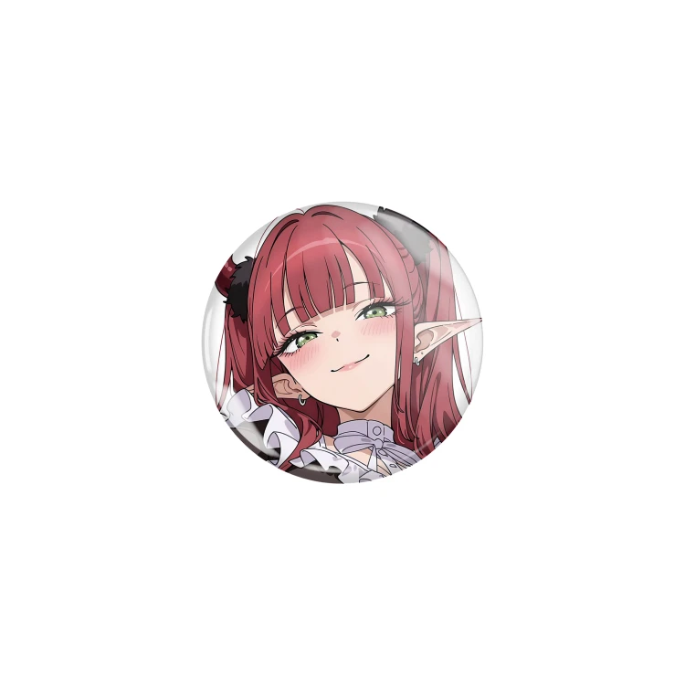 Przypinka button badzik badge Marin Kitagawa My Dress-up Darling ver.4 32mm