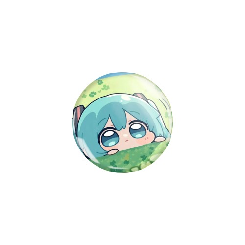 Przypinka button badzik badge Hatsune Miku Vocaloid ver.5 32mm