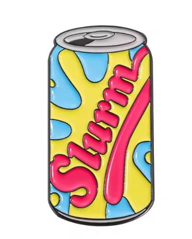 Przypinka emaliowana metalowa PIN Slurm Futurama