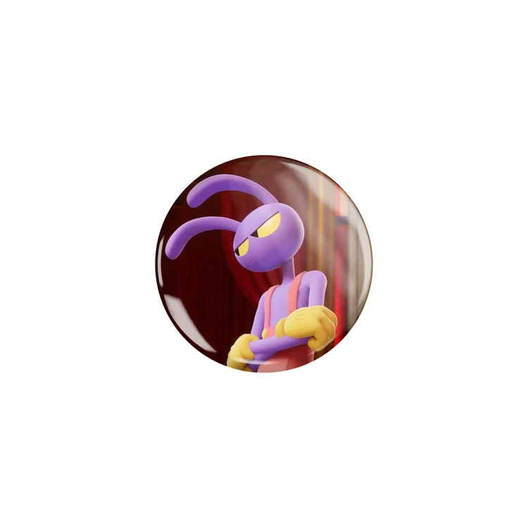 Przypinka button badzik badge Jax Digital Circus ver.1 32mm