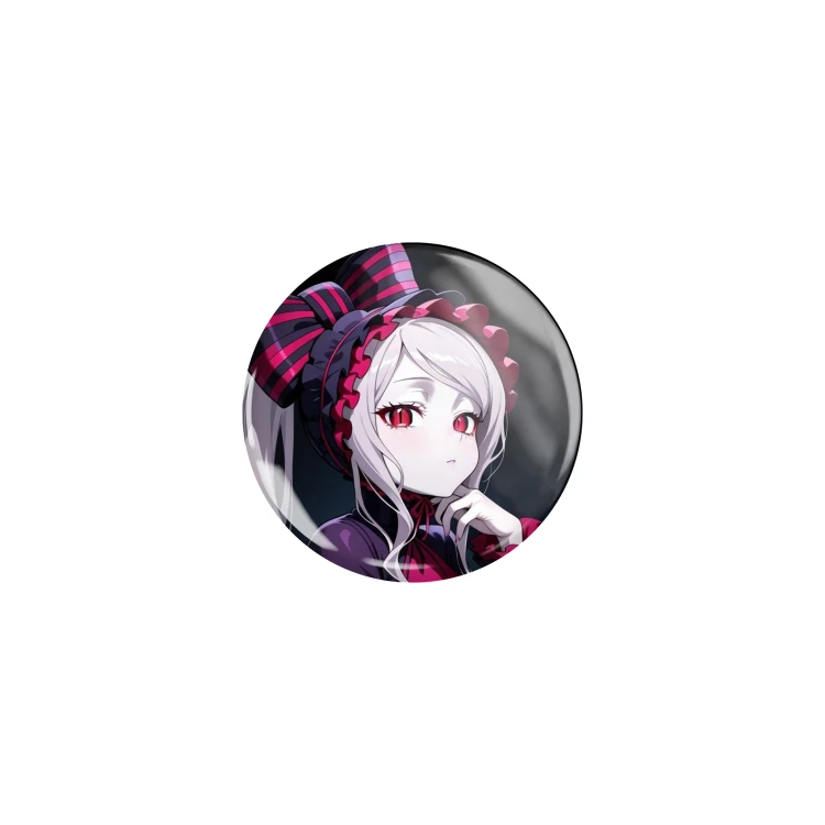 Przypinka button badzik badge Shalltear Bloodfallen Overlord 32mm