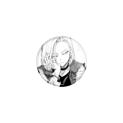 Przypinka button badzik badge C 18 Android 18 Dragon Ball ver.3 32mm