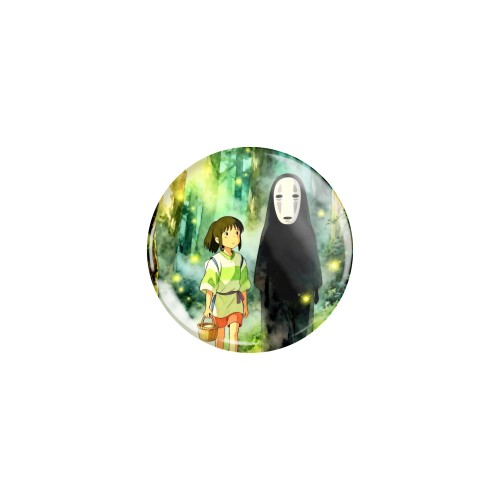 Przypinka button badzik badge Chihiro No Face Spirited Away ver. 1 32mm