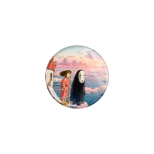 Przypinka button badzik badge Chihiro No Face Spirited Away ver. 2 32mm