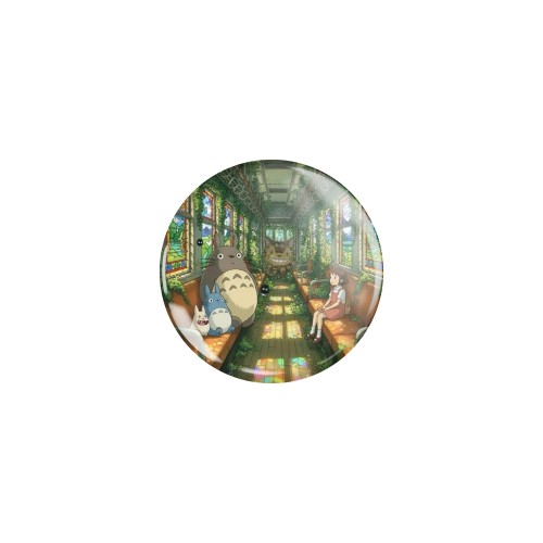 Przypinka button badzik badge Mój sąsiad Totoro Studio Ghibli ver. 5 32mm