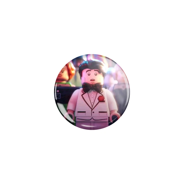 Przypinka button badzik badge Died in Your Arms Meme Lego Batman 32mm