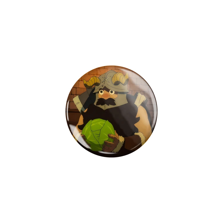 Przypinka button badzik badge Senshi Dungeon Meshi ver. 1 32mm