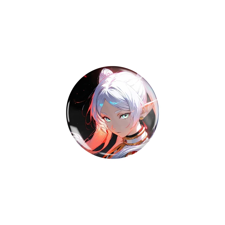 Przypinka button badzik badge Frieren ver. 2 Sousou no Frieren 32mm