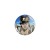 Przypinka button badzik badge Jotaro Kujo ver. 2 JoJo's Bizarre Adventure 32mm