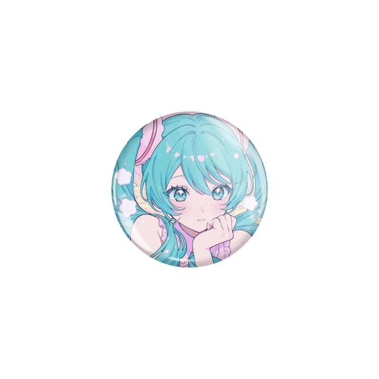 Przypinka button badzik badge Hatsune Miku Vocaloid ver. 8 32mm
