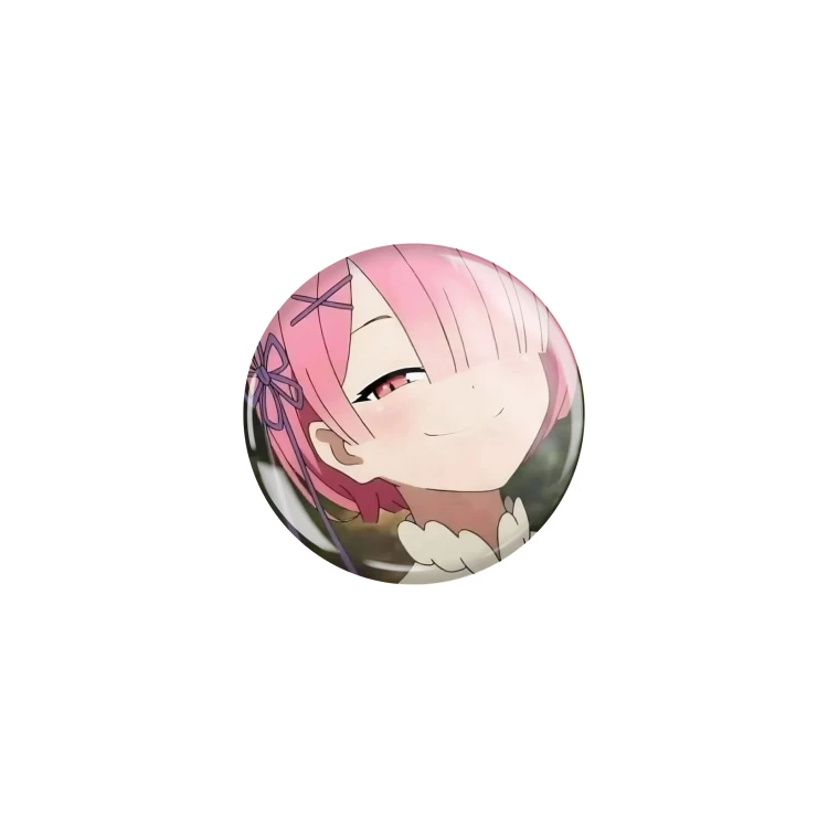 Przypinka button badzik badge Ram Re:Zero ver. 1 32mm