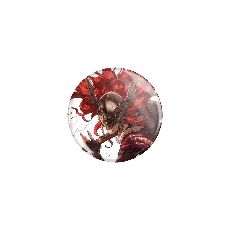 Przypinka button badzik badge Malenia Elden Ring ver. 3 32mm