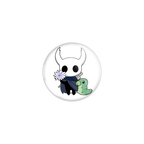 Przypinka button badzik badge Rycerz Grub Hollow Knight ver. 1 32mm
