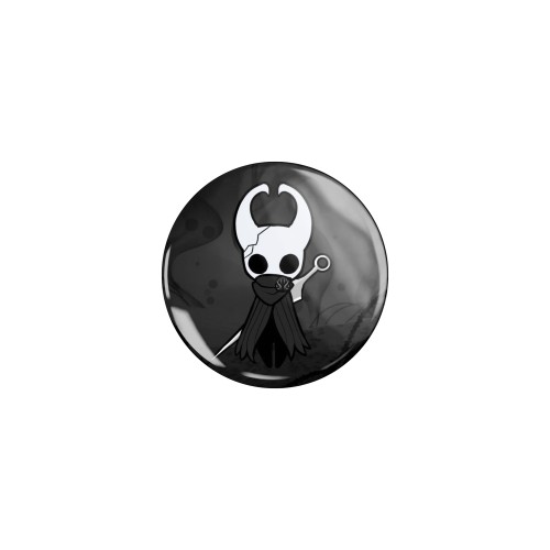 Przypinka button badzik badge Rycerz Hollow Knight ver. 2 32mm