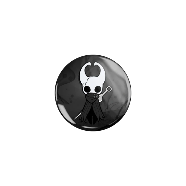 Przypinka button badzik badge Rycerz Hollow Knight ver. 2 32mm