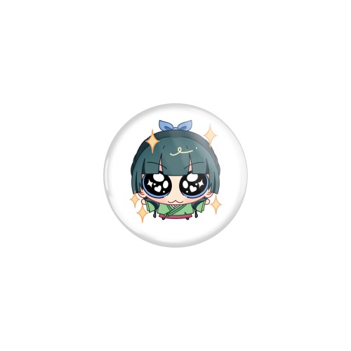 Przypinka button badzik badge Maomao ver. 4 Zapiski Zielarki 32mm