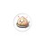 Przypinka button badzik badge Gniotek Pierożek Dumpling ver. 2 32mm