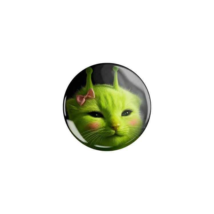 Przypinka button badzik badge Cute Girl Glorp Meme Memy Śmieszne Obrazki 32mm
