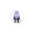 Przypinka button badzik badge Basiilleaf Bazyl Maid Jax Digital Circus 32mm