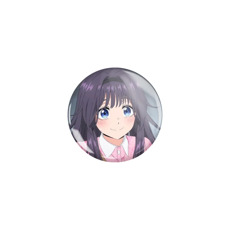 Przypinka button badzik badge Kaoruko Waguri ver. 2 Kaoru i Rin 58mm