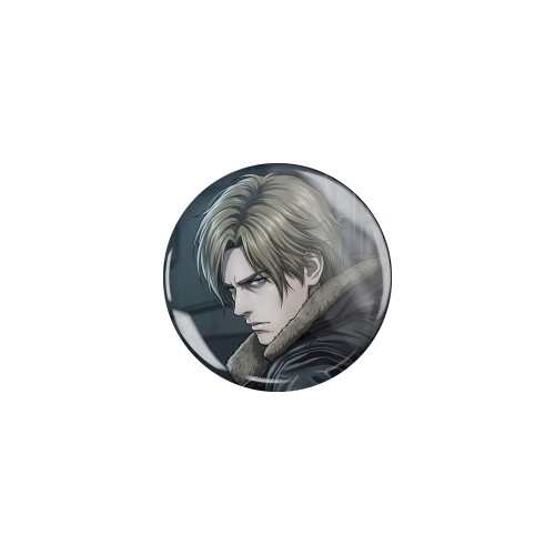 Przypinka button badzik badge Leon S. Kennedy Resident Evil: Requiem ver. 2 32mm