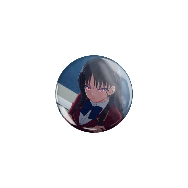 Przypinka button badzik badge Suzune Horikita ver. 2 Classroom Elite 32mm